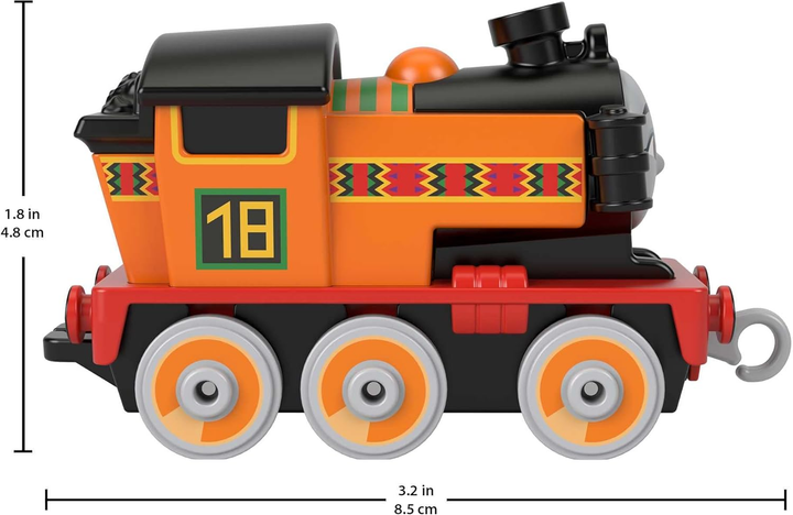 Zabawka Fisher-Price Thomas & Friends Metal Nia HBX92 (194735004829) - obraz 9