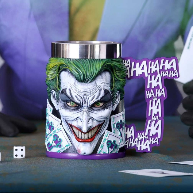 Kufel kolekcjonerski Nemesis Now The Joker 15.5 cm (0801269146870) - obraz 6