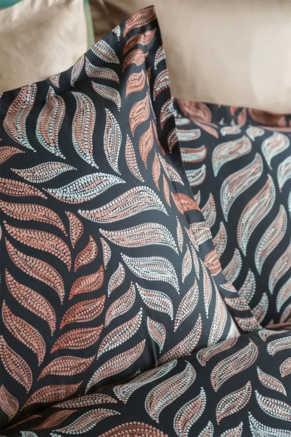 Комплект постельного белья Issimo Digital Satin 200х220 см Moss - изображение 3