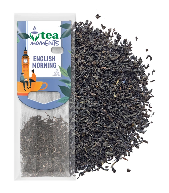 Чай Tea Moments Assorted Black Tea 5 смаків по 10 кадді-пакетів