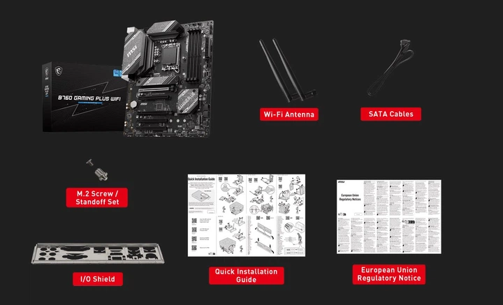 Материнская плата MSI B760 Gaming Plus WiFi DDR4 Socket 1700 - изображение 8