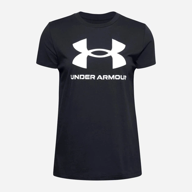 Футболка женская Under Armour UA Rival Logo 1356305-001 XS Черная (194511804568) - Фото 9 Футболка женская Under Armour UA Rival Logo 1356305-001 XS Черная (194511804568) - изображение 9