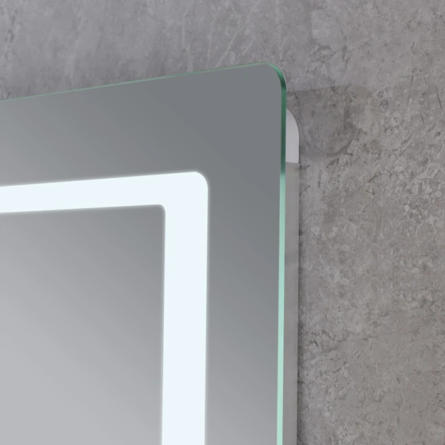 Дзеркало Mixxus Style MR03-80x60 (годинник, LED-підсвітка, антизапотівання) (MI6005) - зображення 10
