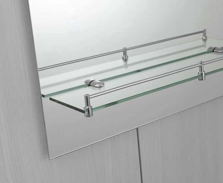 Дзеркало настінне Zerix LAGUNA MRZ03-450x600x110 прямокутне з дугоподібним верxом та полицею (ZX562 ( 11488 ) - изображение 4