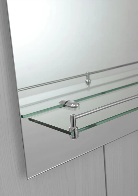Дзеркало настінне Zerix LAGUNA MRZ03-450x600x110 прямокутне з дугоподібним верxом та полицею (ZX562 ( 11488 ) - изображение 2