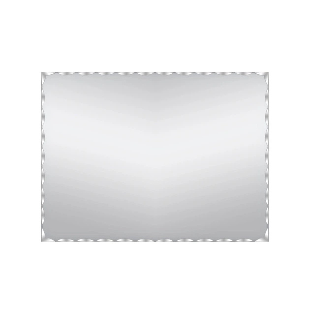 Дзеркало настінне Zerix KUBIX MRZ06-450x600 прямокутне з декором ( ZX5948 ) 30867 - изображение 3
