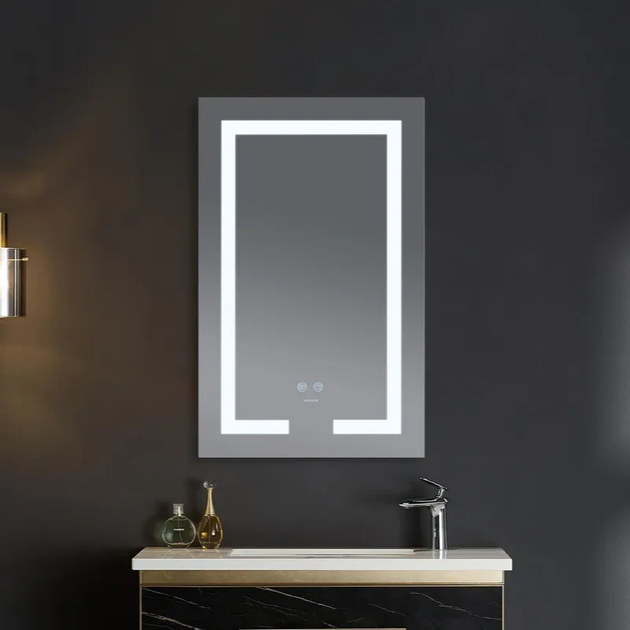 Дзеркало Mixxus HARD MR07-50x80 з LED Touch, Anti-fog, димером, регулюванням яскравості (MI6658) - зображення 3