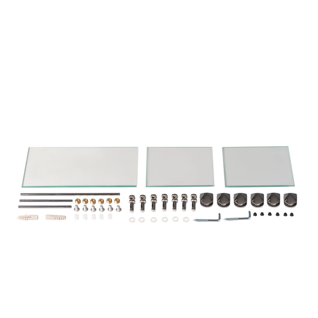 Дзеркало настінне Zerix SOLO MOZ01-48x68x10 асиметричне з 3-ма полицями (ZX5624) ( 26377 ) - Фото 2 Дзеркало настінне Zerix SOLO MOZ01-48x68x10 асиметричне з 3-ма полицями (ZX5624) ( 26377 ) - изображение 2