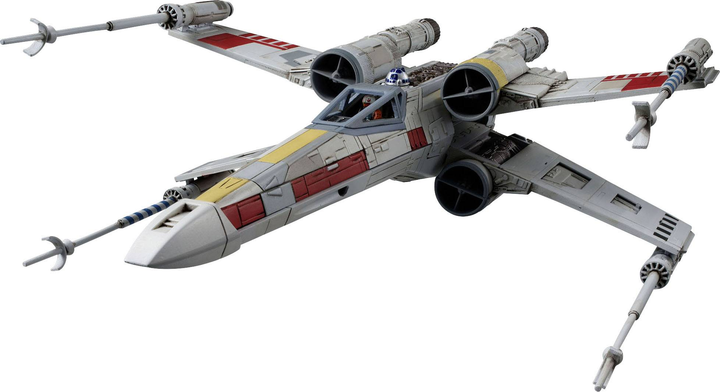 Збірна модель Revell X-Wing Starfighter Star Wars Luke Skywalke 1:72 Grey/Red REV-01200 (4009803012001) - зображення 2