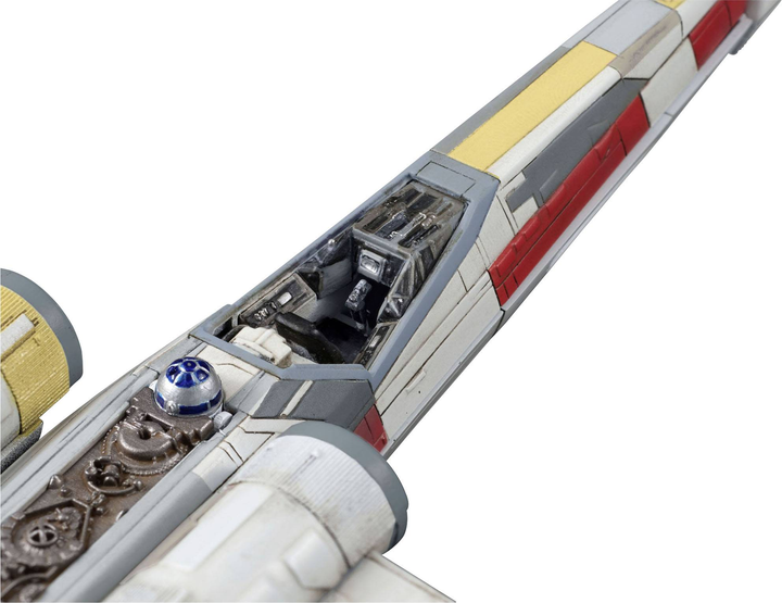 Model do składania Revell X-Wing Starfighter Star Wars Luke Skywalke 1:72 Grey/Red REV-01200 (4009803012001) - obraz 8