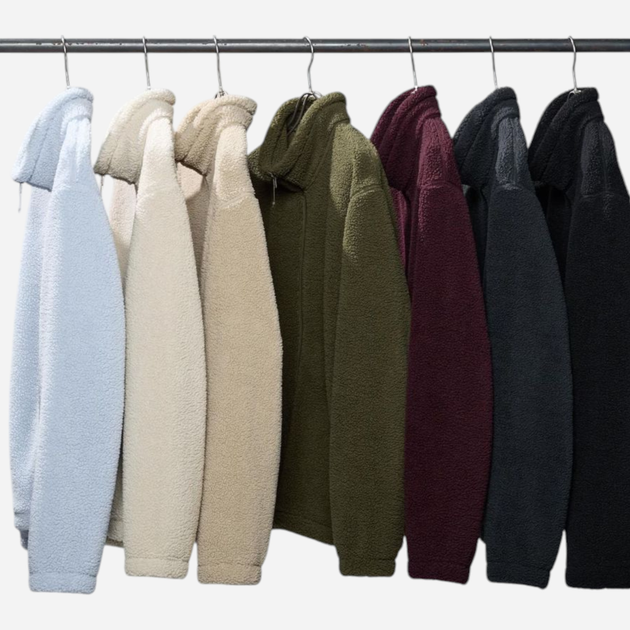 Куртка Шерпа демисезонная мужская Uniqlo 462869398 L Зеленая (1159826878) - изображение 3