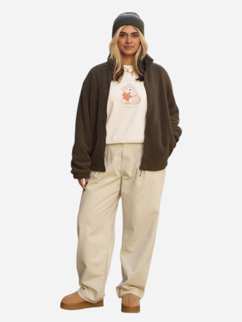 Куртка Шерпа демисезонная мужская Uniqlo 462869398 L Зеленая (1159826878) - изображение 5