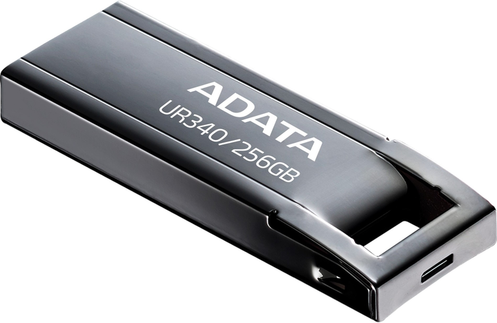 Pendrive ADATA UR340 256GB USB 3.2 Black (AROY-UR340-256GBK) - obraz 3