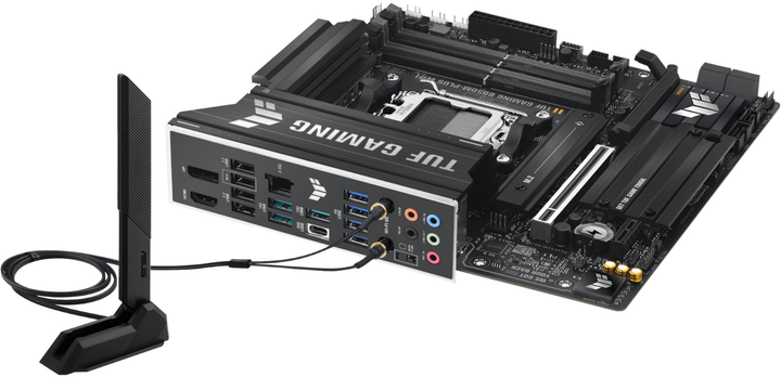 Материнська плата ASUS TUF GAMING B850M-PLUS WIFI (sAM5, AMD B850, PCI-Ex16) - зображення 7