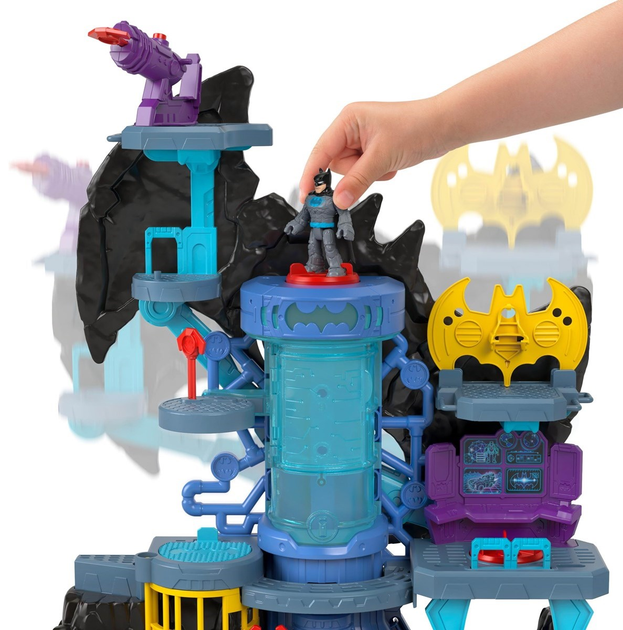 Jaskinia Batmana Imaginext DC Super Friends GYV24 (0887961980028) - obraz 5