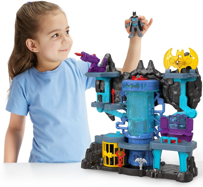 Jaskinia Batmana Imaginext DC Super Friends GYV24 (0887961980028) - obraz 14