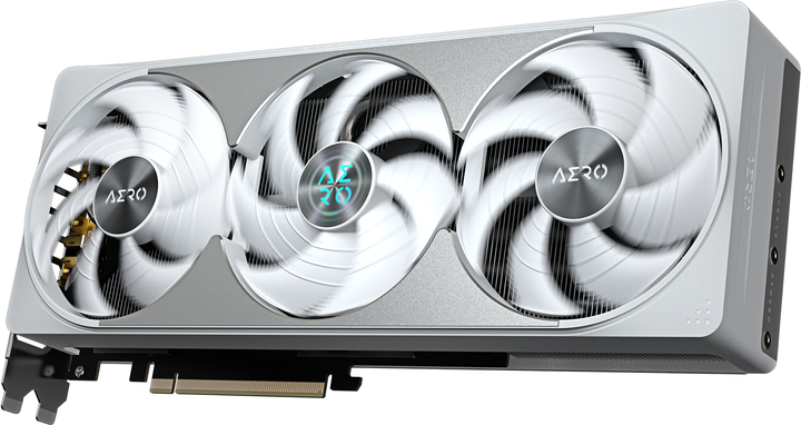 Karta graficznaGigabyte PCI-Ex GeForce RTX 5080 Aero OC SFF 16GB GDDR7 (256bit) (2730/30000) (HDMI, 3 x DisplayPort) (GV-N5080AERO OC-16GD) - obraz 4