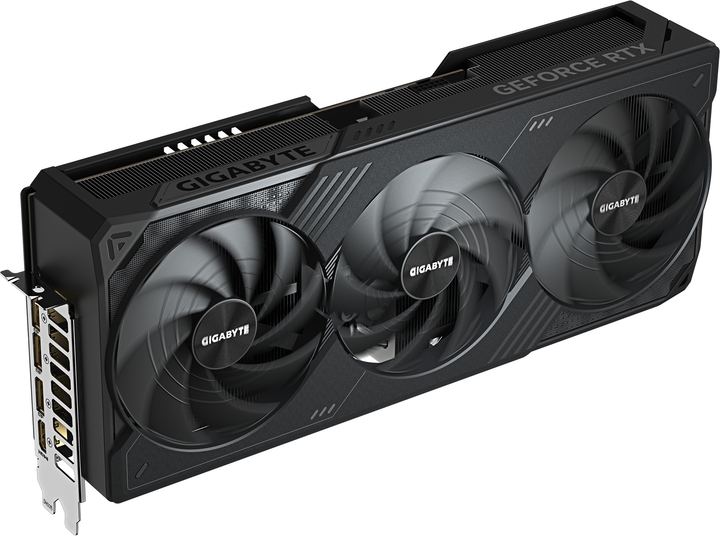 Karta graficzna Gigabyte PCI-Ex GeForce RTX 5090 Windforce OC 32GB GDDR7 (512bit) (2467/28000) (HDMI, 3 x DisplayPort) (GV-N5090WF3OC-32GD) - obraz 4