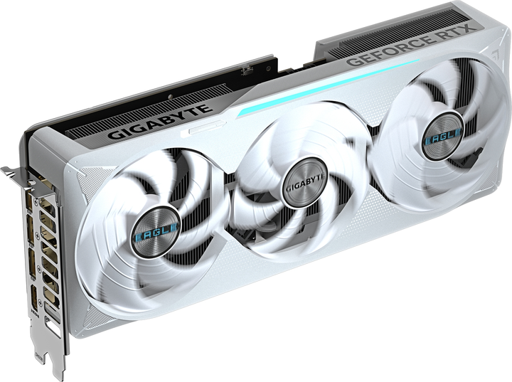 Відеокарта Gigabyte PCI-Ex GeForce RTX 5070 Ti Eagle OC ICE SFF 16GB GDDR7 (256bit) (30000) (HDMI, 3 x DisplayPort) (GV-N507TEAGLEOC ICE-16GD) - зображення 3
