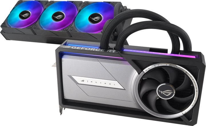 Karta graficzna ASUS PCI-Ex GeForce RTX 5090 ROG Astral LC OC Edition 32GB GDDR7 (512bit) (2610/28000) (2 x HDMI, 3 x DisplayPort) (ROG-ASTRAL-LC-RTX5090-O32G-GAMING) - obraz 4