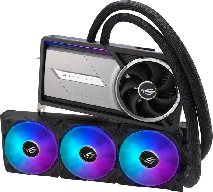 Karta graficzna ASUS PCI-Ex GeForce RTX 5090 ROG Astral LC OC Edition 32GB GDDR7 (512bit) (2610/28000) (2 x HDMI, 3 x DisplayPort) (ROG-ASTRAL-LC-RTX5090-O32G-GAMING) - obraz 5