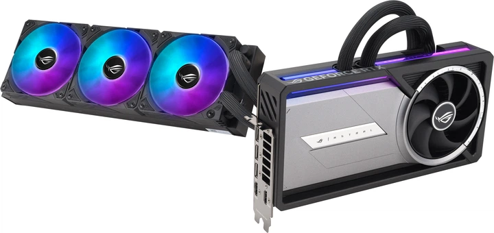 Відеокарта ASUS PCI-Ex GeForce RTX 5090 ROG Astral LC 32GB GDDR7 (512bit) (2467/28000) (2 x HDMI, 3 x DisplayPort) (ROG-ASTRAL-LC-RTX5090-32G-GAMING) - зображення 6