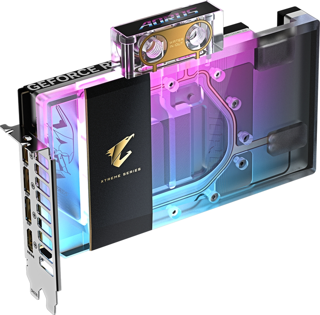 Karta graficzna Gigabyte PCI-Ex GeForce RTX 5080 Aorus Xtreme Waterforce WB 16GB GDDR7 (256bit) (2805/30000) (HDMI, 3 x DisplayPort) (GV-N5080AORUSX WB-16GD) - obraz 3