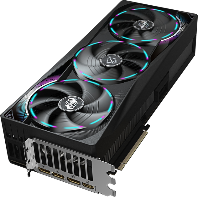 Karta graficzna Gigabyte PCI-Ex GeForce RTX 5090 Aorus Master 32GB GDDR7 (512bit) (2655/28000) (HDMI, 3 x DisplayPort) (GV-N5090AORUS M-32GD) - obraz 5