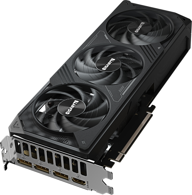 Відеокарта Gigabyte PCI-Ex GeForce RTX 5070 WINDFORCE OC SFF 12GB GDDR7 (192bit) (2542/28000) (HDMI, 3 x DisplayPort) (GV-N5070WF3OC-12GD) - зображення 4