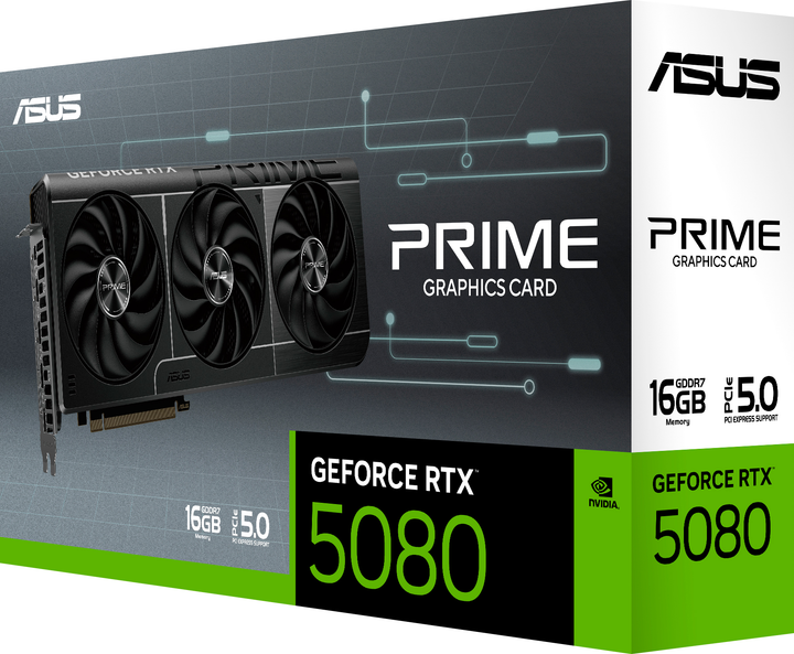 Karta graficzna ASUS PCI-Ex GeForce RTX 5080 PRIME 16GB GDDR7 (256bit) (HDMI, 3 x DisplayPort) (PRIME-RTX5080-16G) - obraz 12