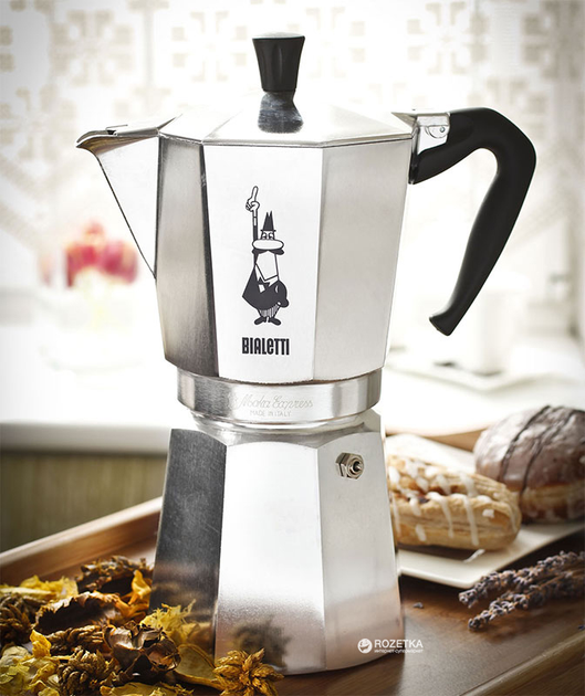 Kawiarka Bialetti Moka Express na 9 filizanek 420 ml Srebrny (990001165) (955555907099814) - Outlet - obraz 8