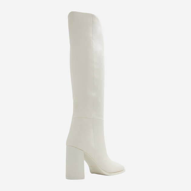 Kozaki damskie na obcasie Call It Spring 13678770-102 39 (8.5US) 25.1 cm Biale (057005777314) (955555906537459) - Outlet - obraz 4