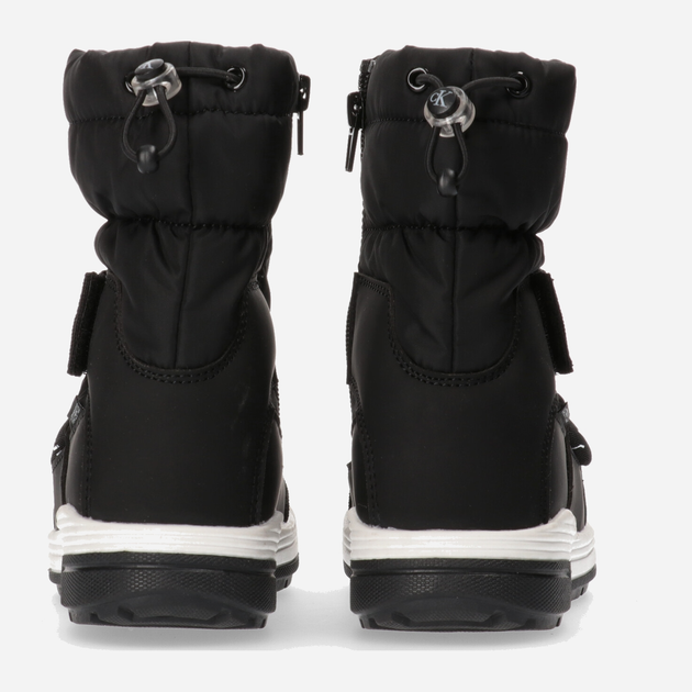 Sniegowce mlodziezowe chlopiece ocieplane Calvin Klein Jeans V3X5-80755-1485999 38 Czarne (8052578374016) (955555901732121) - Outlet - obraz 5