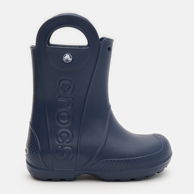 Детские резиновые сапоги для мальчика Crocs Handle It Rain Boot K Navy 211052-410 28-29 (C11) Navy (198445125324) 