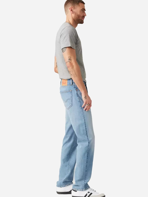 Джинси Regular Fit чоловічі Levi's 505 Regular Hole In The Wall 00505-2922 36-34 Блакитні (5401157416228) - зображення 5