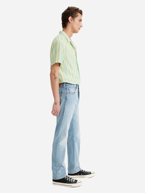 Jeansy regular fit męskie Levi's 501 Stretch It Out 00501-3418 32-32 Błękitne (5401105981570) - obraz 5