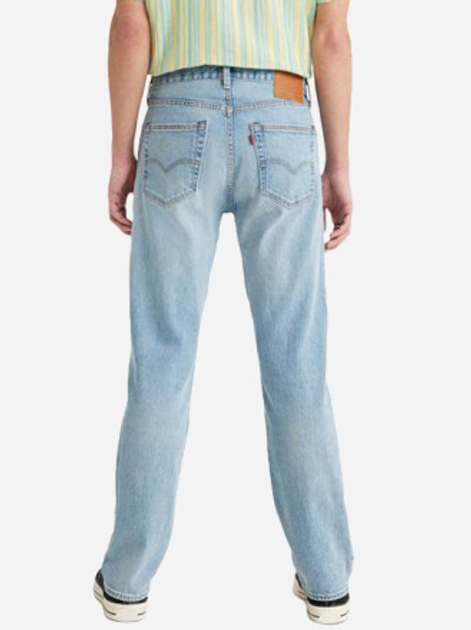 Jeansy regular fit męskie Levi's 501 Stretch It Out 00501-3418 W33L32 Błękitne (5401128019335) - obraz 2