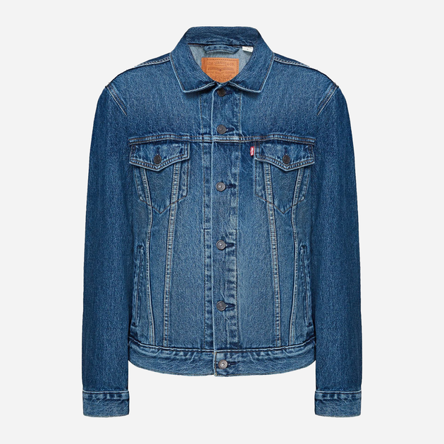 Kurtka jeansowa męska Levi's The Trucker Jacket Broadway Terrace Tru 72334-0573 XL Niebieska (5400970991035) - obraz 6