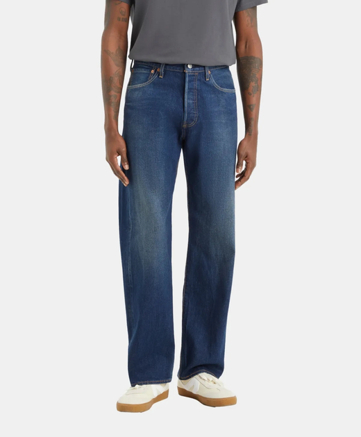 Jeansy regular fit męskie Levi's 501 Its Time To Go St 00501-3604 W36L32 Granatowe (5401157413203) - obraz 1