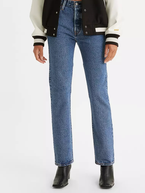 Джинси Regular Fit жіночі Levi's 501 Jeans For Women Shout Out Stone 12501-0438 W25L30 Сині (5401105688837) - зображення 1