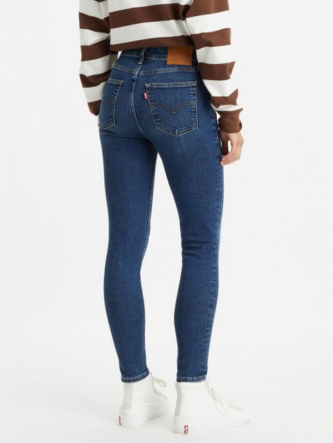 Jeansy skinny damskie Levi's 721 High Rise Skinny 18882-0594 W29L28 Niebieskie (5401105531805) - obraz 2