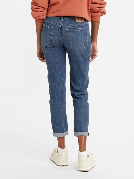 Jeansy boyfriend damskie Levi's Mid Rise Boyfriend Lapis Gem 19887-0225 W31L30 Niebieskie (5401105687069) - obraz 2