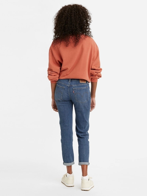 Jeansy boyfriend damskie Levi's Mid Rise Boyfriend Lapis Gem 19887-0225 30-30 Niebieskie (5401105687045) - obraz 4