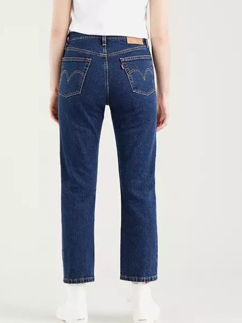 Jeansy regular fit damskie Levi's 501 Crop Salsa Stonewash 36200-0179 W28L26 Niebieskie (5400970241710) - obraz 2