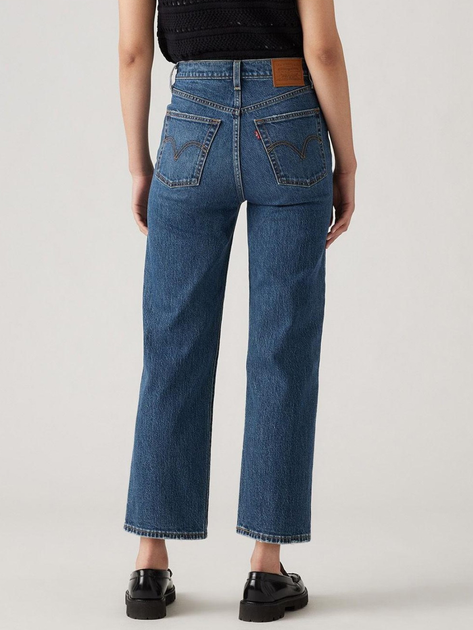 Jeansy regular fit damskie Levi's Ribcage Straight Ankle My Honor No Dx 72693-0218 W27L31 Niebieskie (5401157411933) - obraz 2