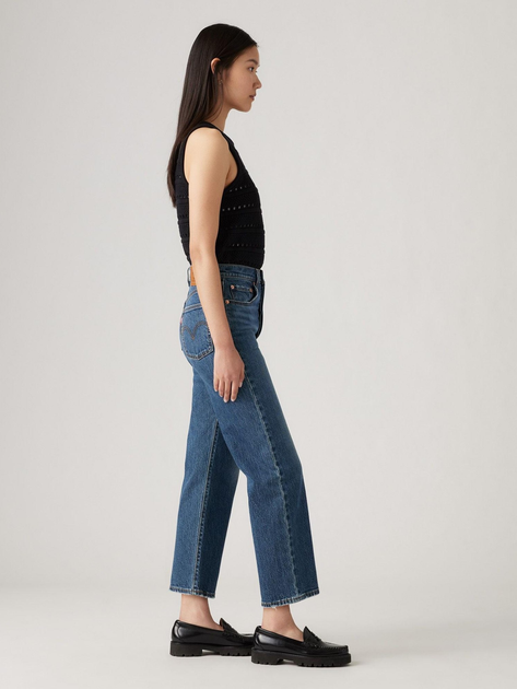Джинси Regular Fit жіночі Levi's Ribcage Straight Ankle My Honor No Dx 72693-0218 26-31 Сині (5401157411919) - зображення 5