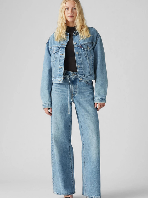 Джинси жіночі Levi's Xl Straight Thanks Friend A8701-0004 29-33 Блакитні (5401157478455) - зображення 3