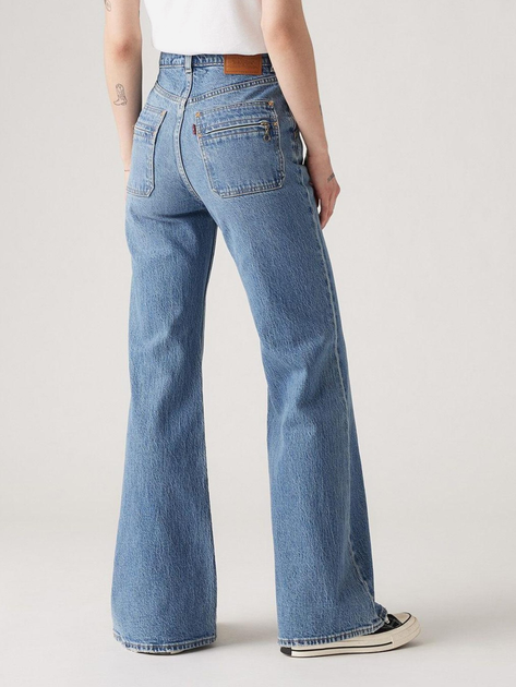 Jeansy dzwony damskie Levi's Ribcage Bells Vintage Next Saturday A8717-0001 W26L34 Niebieskie (5401157495971) - obraz 2