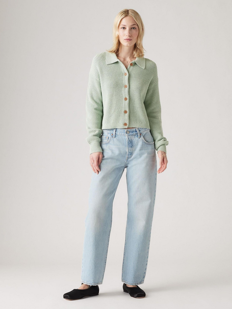 Jeansy regular fit damskie Levi's 501 90S Ankle By Your Side A9150-0001 27-29 Błękitne (5401157309162) - obraz 3