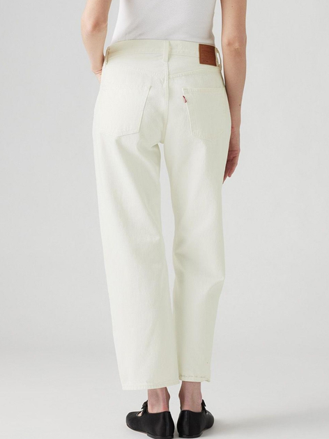 Jeansy regular fit damskie Levi's 501 90S Ankle Blank Slate A9150-0004 W30L27 Białe (5401157504147) - obraz 2